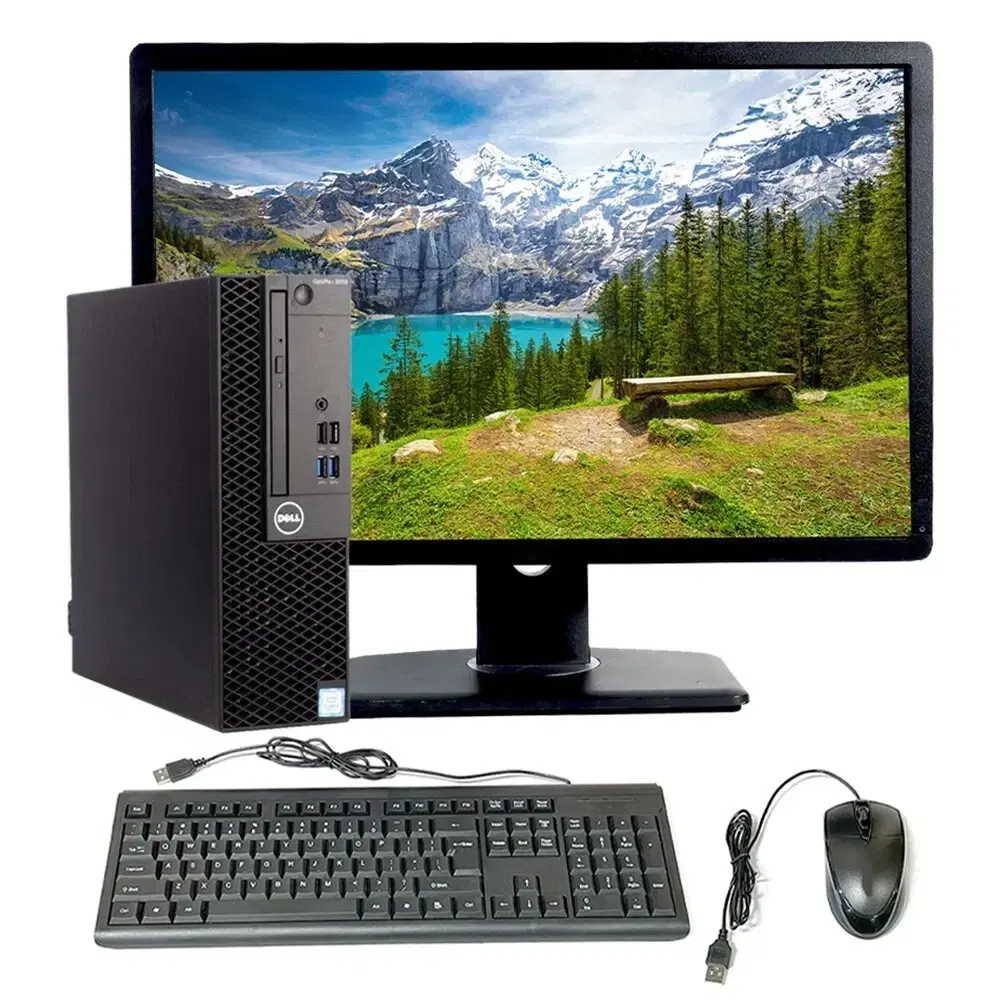 Refurbished Dell Desktop Complete Set